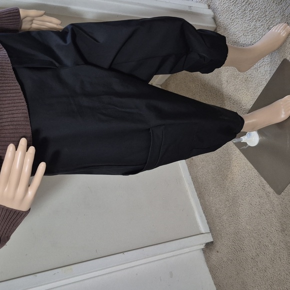 Zara Stylish Black Womens  Cargo Joggers Pant In Size  XL - Picture 4 of 14